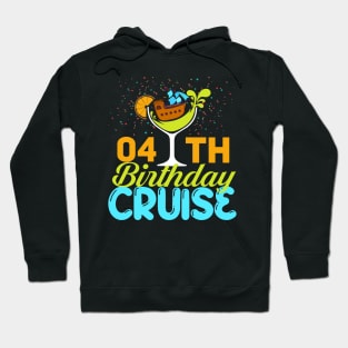 Funny 4th Birthday Cruise Hoodie